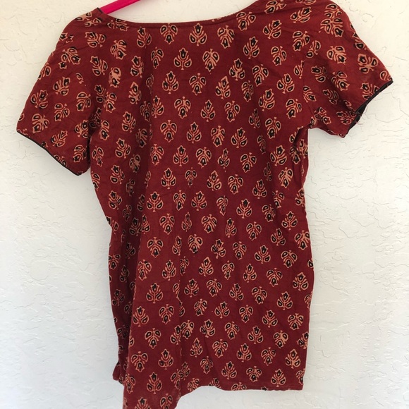 Pretty Boho patterned blouse - Picture 2 of 4